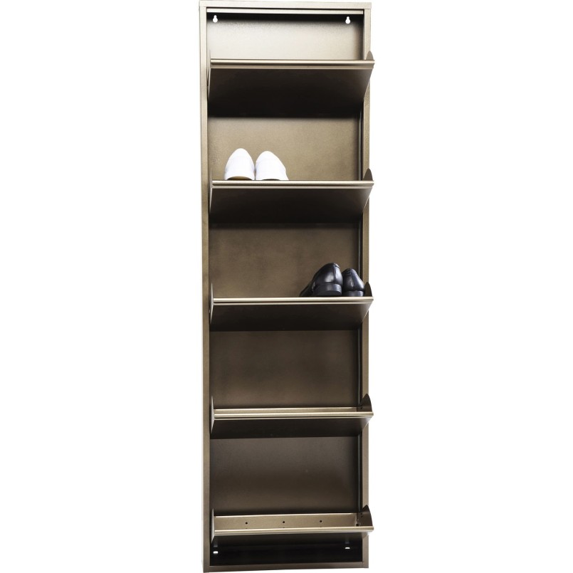 Casier à Chaussure Caruso 5 bronze Kare Design
