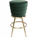 Tabouret de bar Treviso vert Kare Design