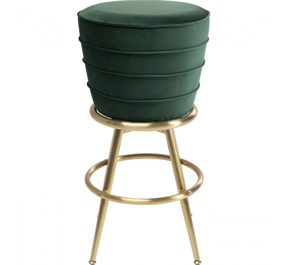 Tabouret de bar Treviso vert Kare Design