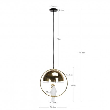 Suspension Cacatoès Kare Design