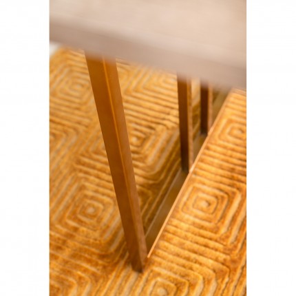 Tapis Costa jaune 170x240cm Kare Design