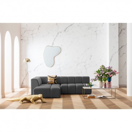 Corner Sofa Belami grey left Kare Design