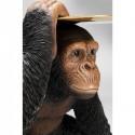 Déco singe porteur noir Kare Design