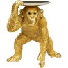 Déco singe porteur doré 52cm Kare Design