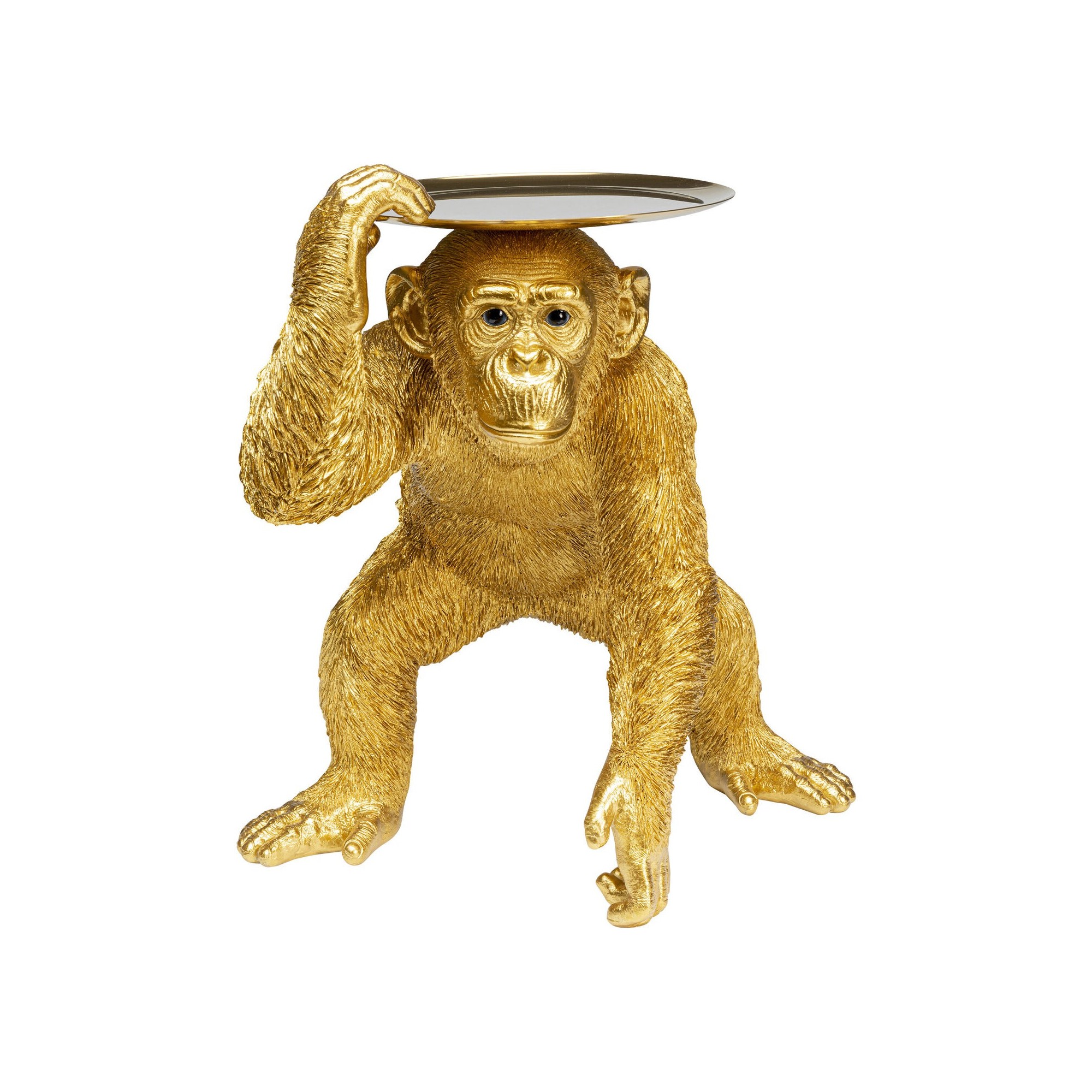 Déco singe porteur doré 52cm Kare Design