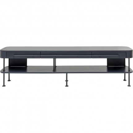 Meuble TV Montieri anthracite 160x47cm Kare Design