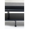 Meuble TV Montieri anthracite 160x47cm Kare Design