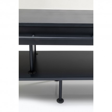 Meuble TV Montieri anthracite 160x47cm Kare Design