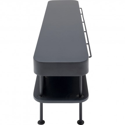 Meuble TV Montieri anthracite 160x47cm Kare Design