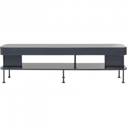 Meuble TV Montieri anthracite 160x47cm Kare Design