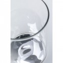 Verres à eau Electra argentés 15cm set de 4 Kare Design