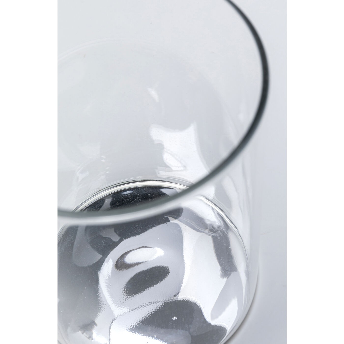 Verres à eau Electra argentés 15cm set de 4 Kare Design