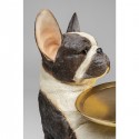 Déco bouledogue majordome debout Kare Design