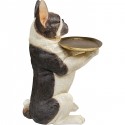 Déco bouledogue majordome debout Kare Design
