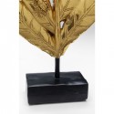 Déco scarabée feuilles dorées Kare Design