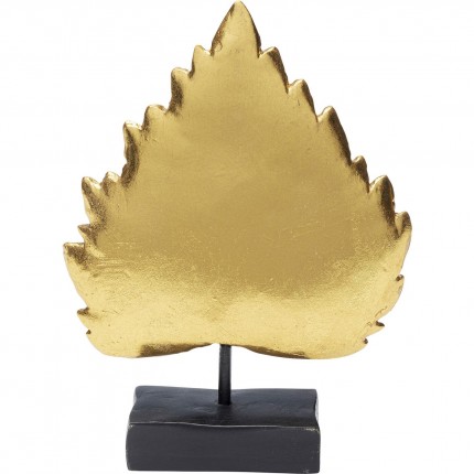 Déco feuilles dorées 17cm Kare Design