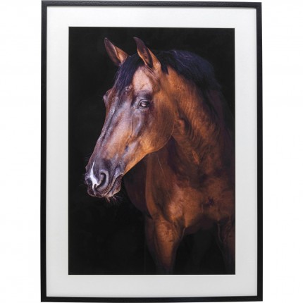 Tableau Frame cheval 78x108cm Kare Design