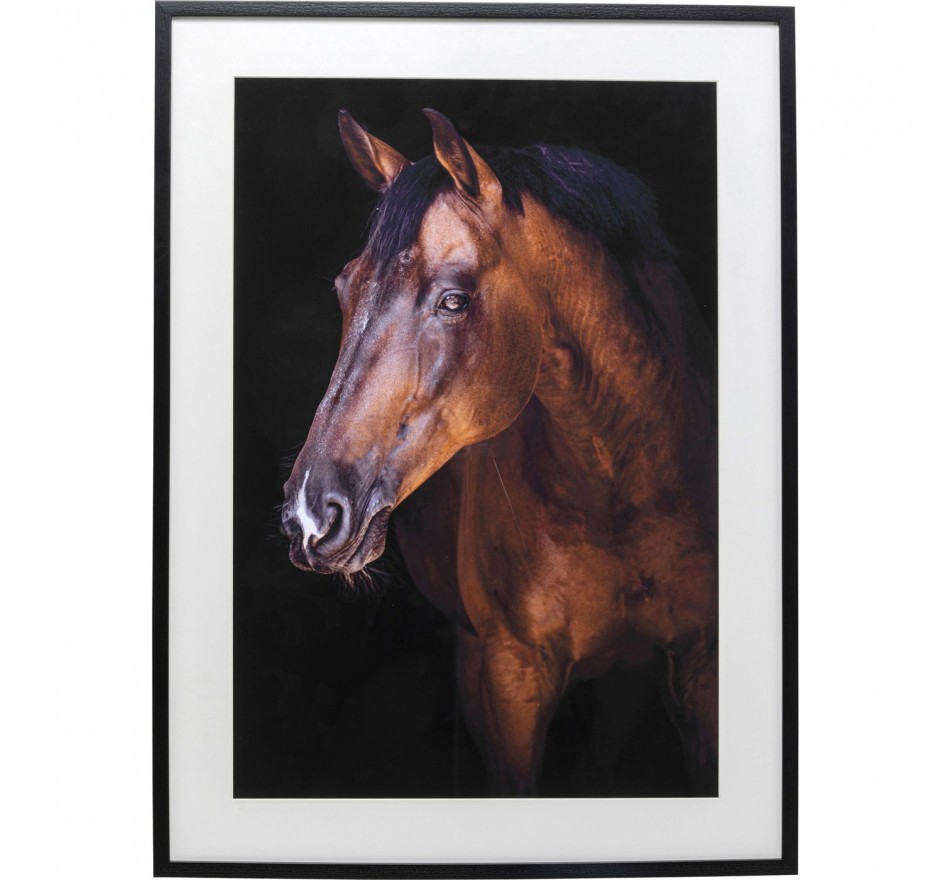 Tableau Frame cheval 78x108cm Kare Design