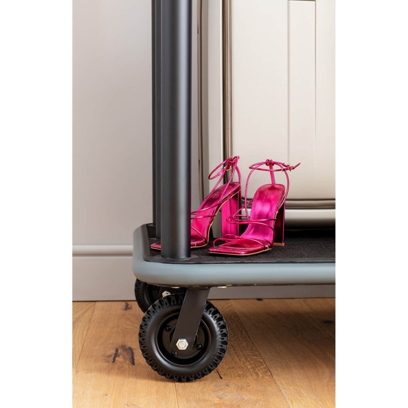 Porte-bagages VIP Vegas noir mat Kare Design