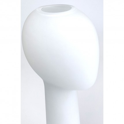 Vase Cabeza blanc 50cm Kare Design