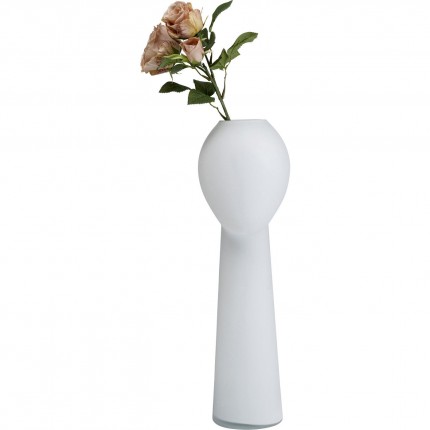 Vase Cabeza blanc 50cm Kare Design