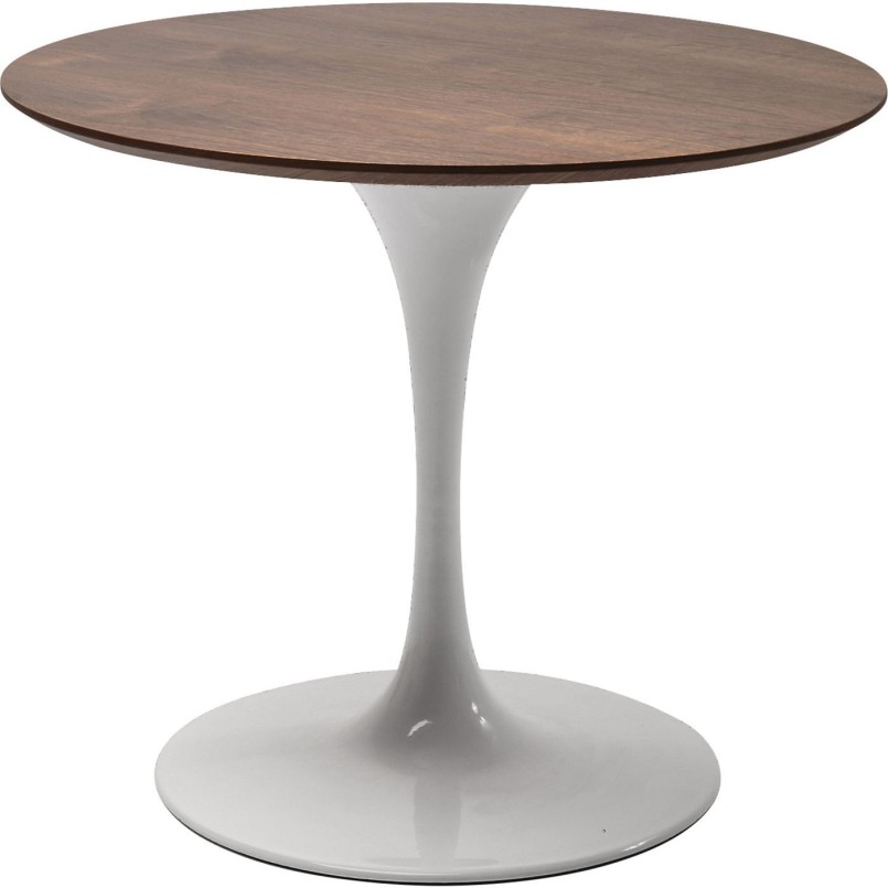 Table Top Invitation Round Walnut Ø90cm Kare Design