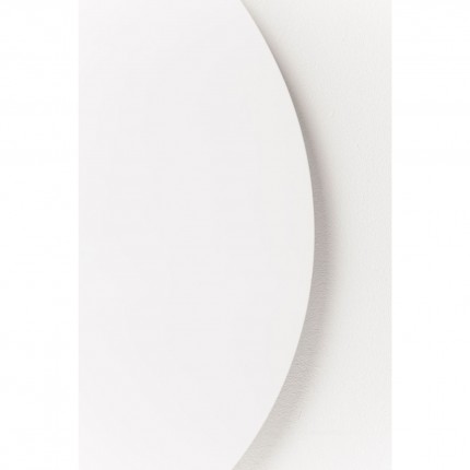 Plateau de table Invitation rond blanc Kare Design