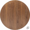 Plateau de table Invitation rond noyer Kare Design