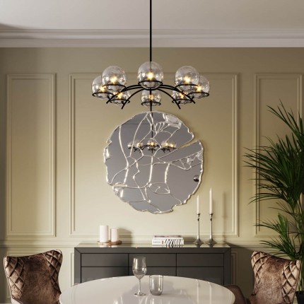 Table Schickeria 110cm blanche Kare Design