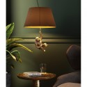 Table d'appoint Orient dorée 45cm Kare Design