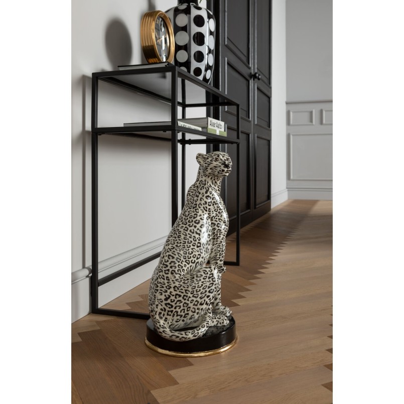 Console Loft noire 80x85cm Kare Design
