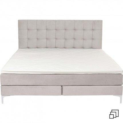 Lit Boxspring Benito Star crème Kare Design