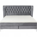 Lit boxspring Benito Moon gris Kare Design