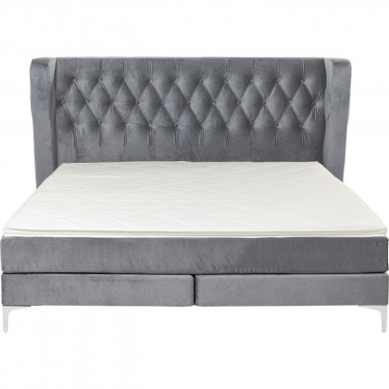 Lit Boxspring Benito Moon gris Kare Design