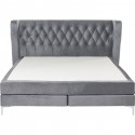 Lit boxspring Benito Moon gris Kare Design