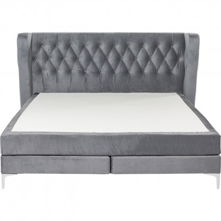 Lit boxspring Benito Moon gris Kare Design
