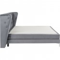Lit boxspring Benito Moon gris Kare Design