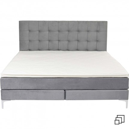 Lit Boxspring Benito Star gris Kare Design