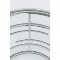 Table d'appoint Jupiter 55cm argentée Kare Design
