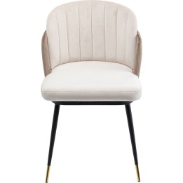 Chaise Hojas beige Kare Design