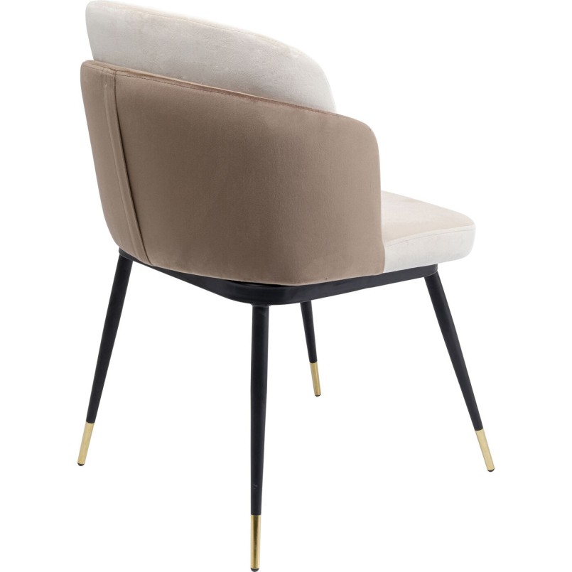 Chaise Hojas beige Kare Design