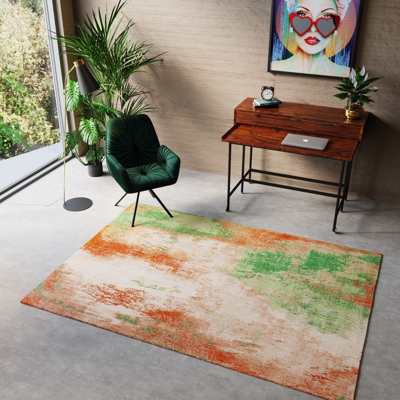 Chaise à./acc. Mila vert