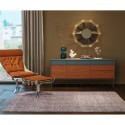 Tapis Sketch bleu 170x240cm Kare Design