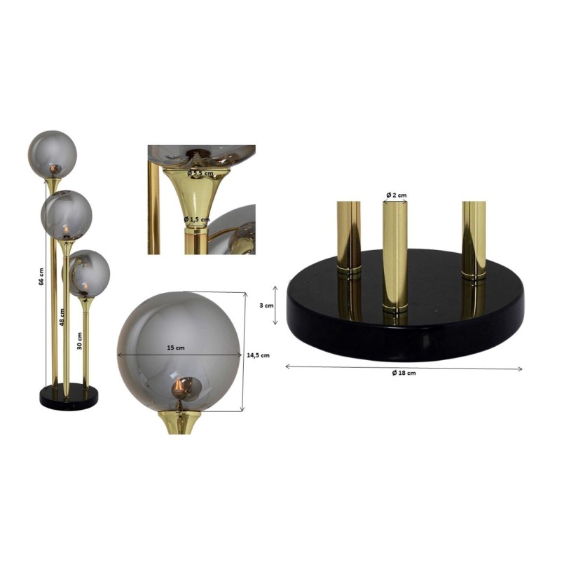 Lampe à poser Al Capone Tre