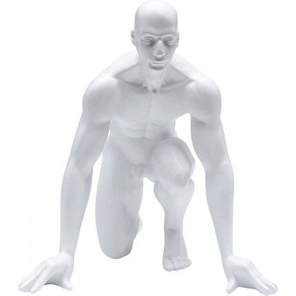 Déco coureur blanc 25cm Kare Design