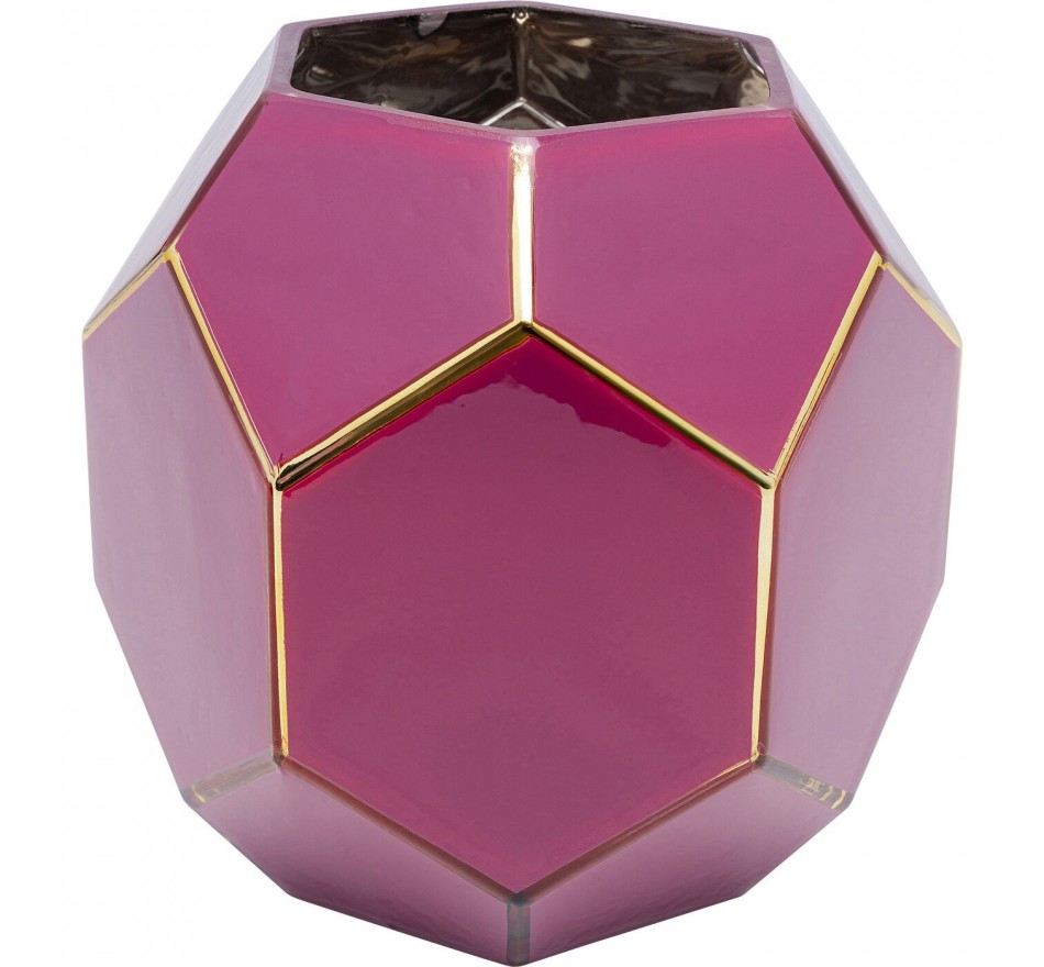 Vase Art Pastel rose-violet 22cm Kare Design