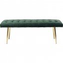 Banc Dallas velours vert 110cm Kare Design