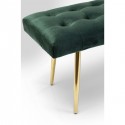 Banc Dallas velours vert 110cm Kare Design