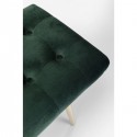 Banc Dallas velours vert 110cm Kare Design