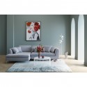 Tapis Glimmer 240x170cm bleu Kare Design